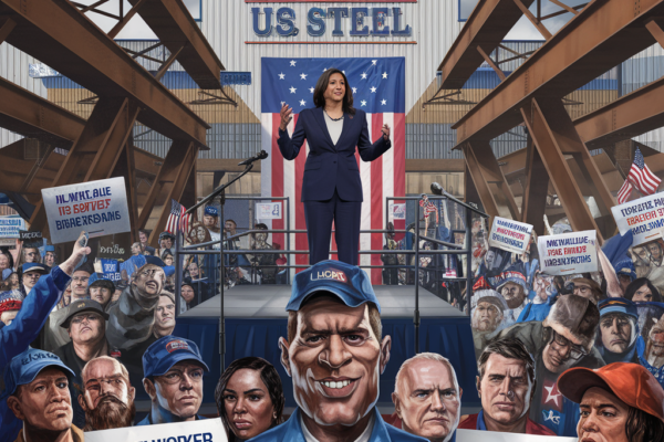 Kamala Harris Champions US Steel Independence: Jobs & Security at Stake