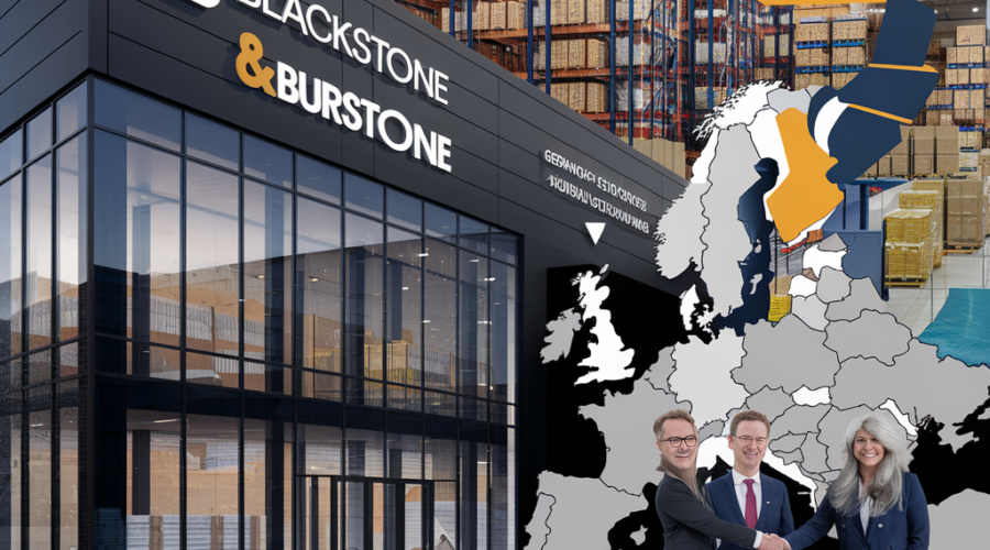 "Blackstone Amplifies Logistics Prowess: €1.1bn Portfolio Acquisition in Europe"