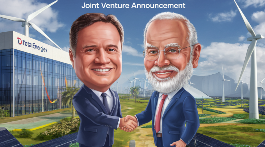 TotalEnergies & Adani's $444M Clean Energy Push in India