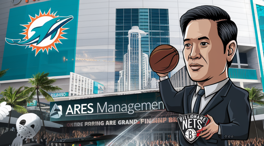 **Billionaire Joe Tsai & Ares Management Close to Acquiring Miami Dolphins Stake**