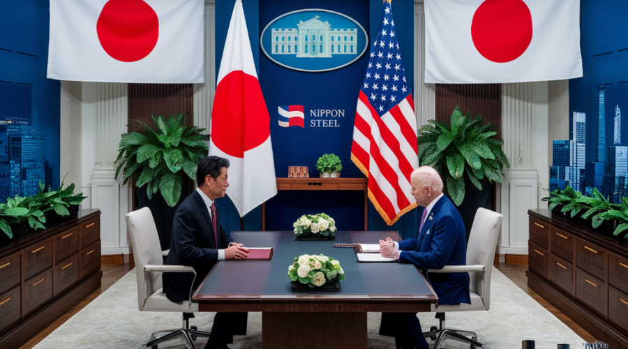 Japan-US Trade Tensions: Nippon Steel's Acquisition Bid, Jobs, and Security Concerns